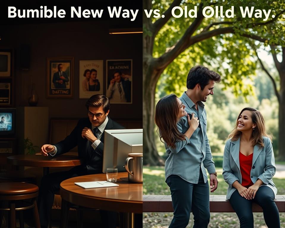 Bumble new way vs old way Bumble new way vs old way