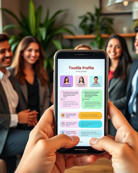 Tinder profile optimization section